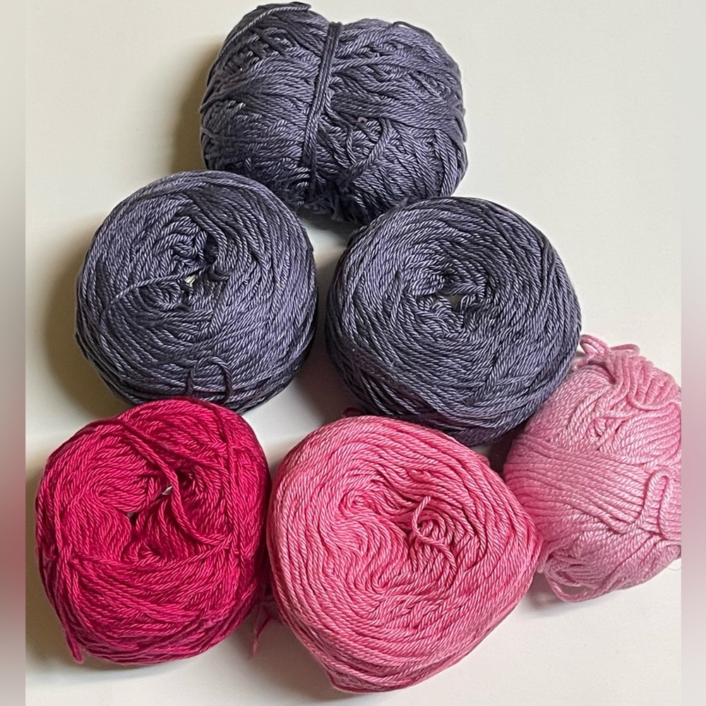 Lots Crochet Yarns